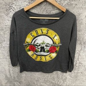 Guns N Roses Crop Top